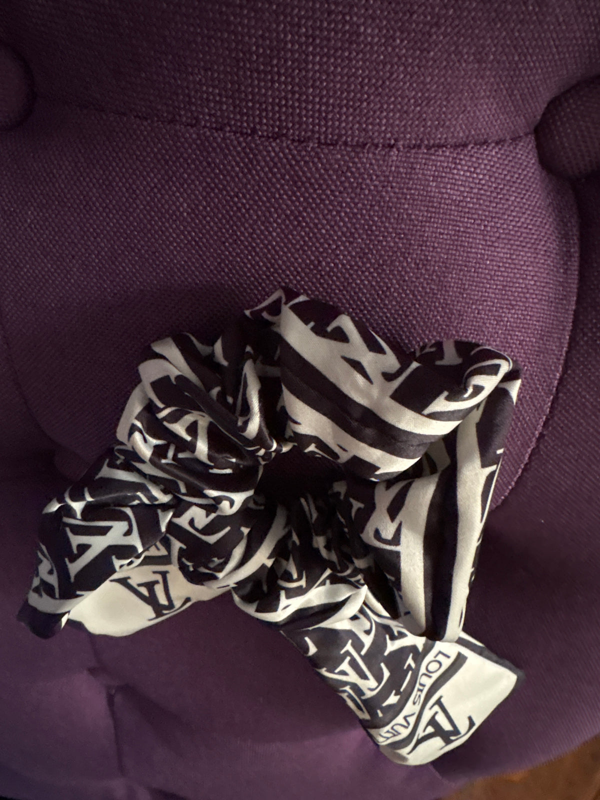 Luxury scrunchies