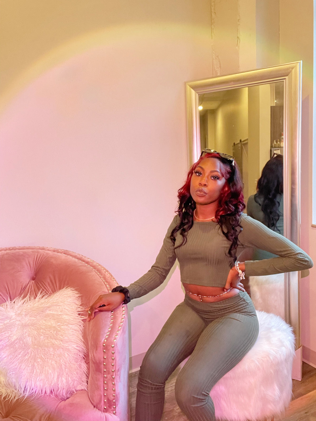 Trina set - Green