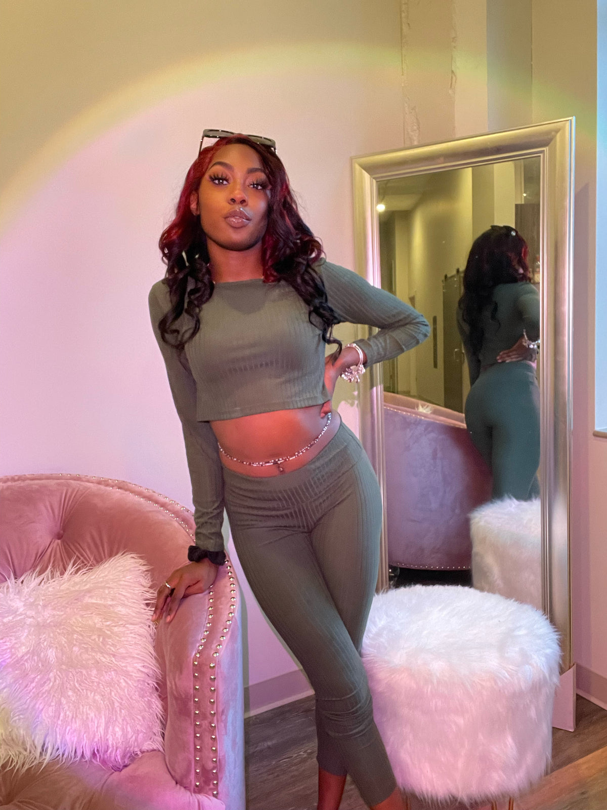 Trina set - Green